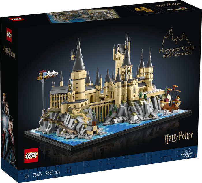 LEGO CASTILLO Y TERRENOS DE HOGWARTS