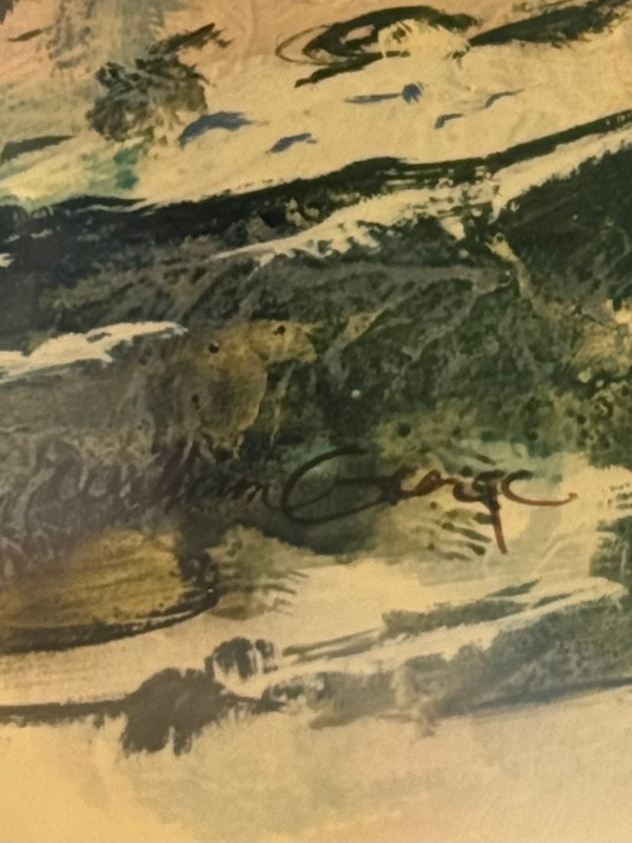 Hasbro Tribes 1990 – Impresión original Sky Shadow – Arte de William George