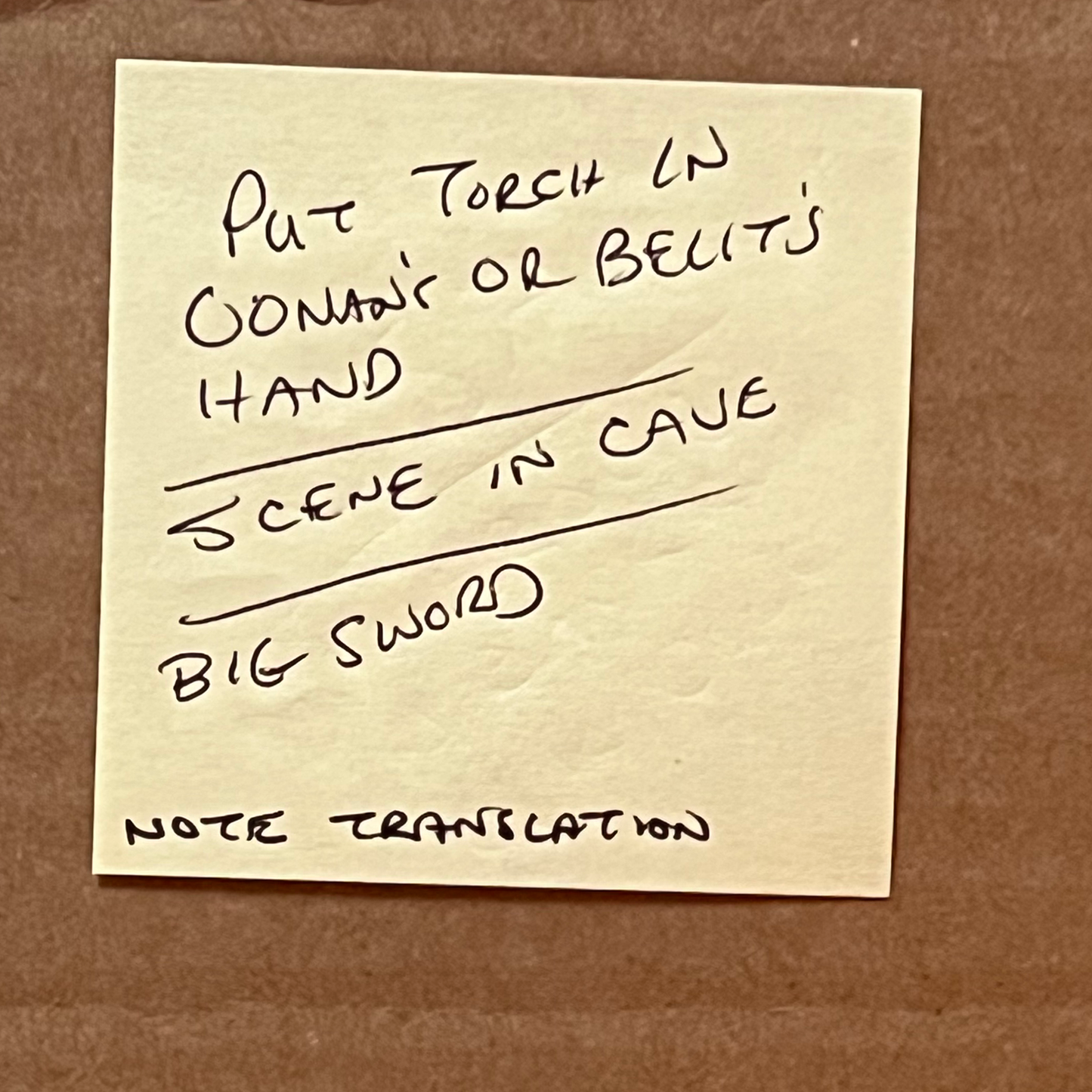 Arte preliminar de la portada Conan n.º90 por López Espí